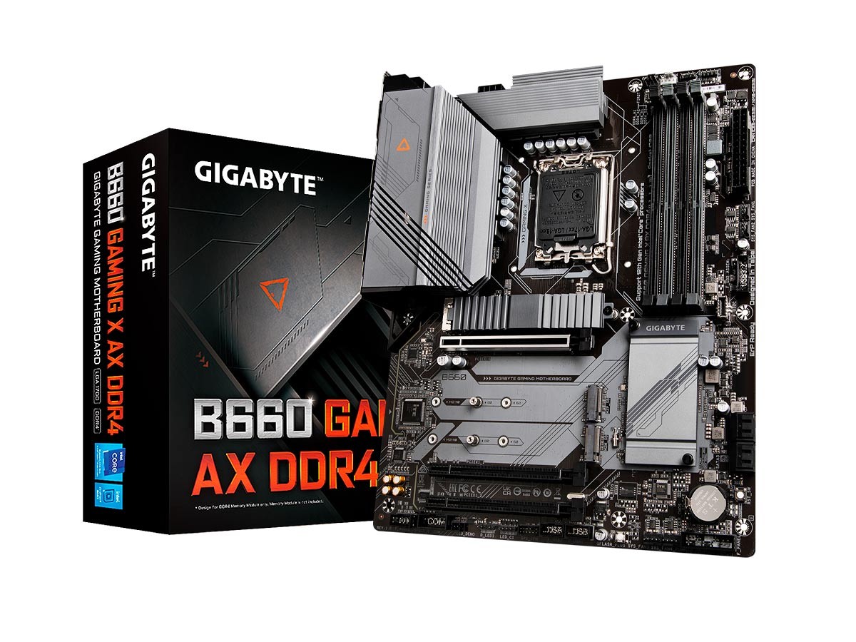 PLACA MADRE GIGABYTE B660 GAMING X AX PARA PROCESADORES INTEL LGA 1700