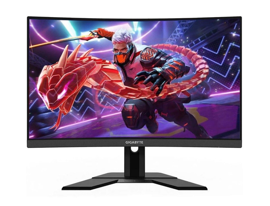 MONITOR GIGABYTE 27 PULGADAS CURVO GAMER PUERTO 2 HDMI DISPLAYPORT