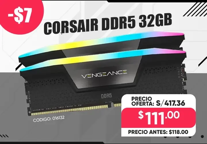 Memoria Ram Corsair Ddr5 32gb (16gbx2)