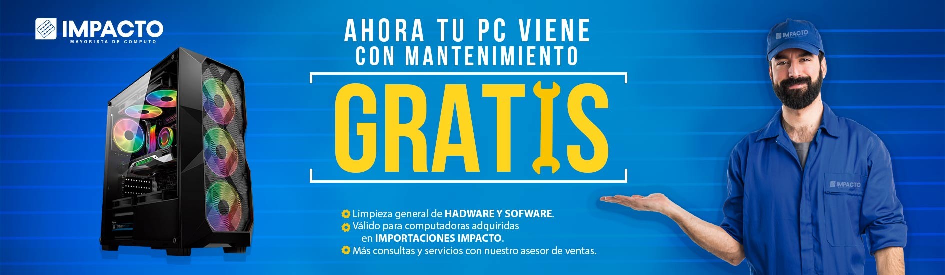 Mantenimiento Gratis