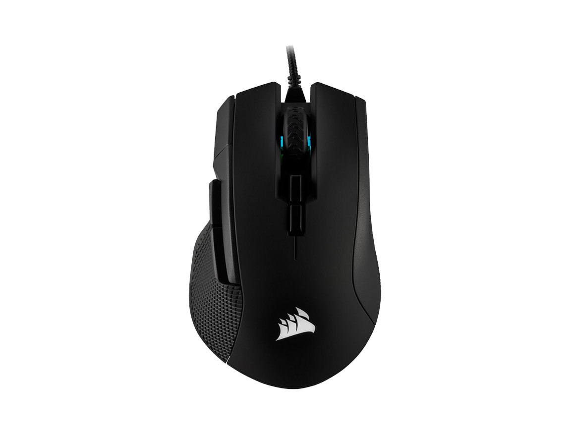 Mouse Corsair Ironclaw (ch-9307011-na) Hasta 18.000 Dpi, Rgb, Negro