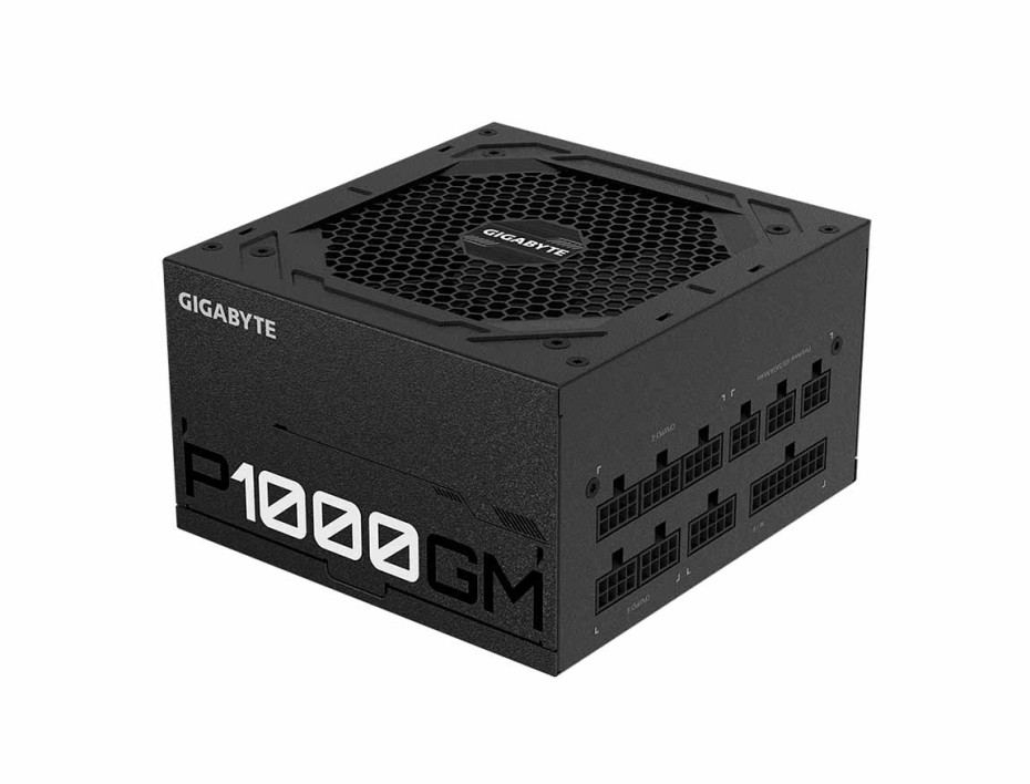 Fuente De Poder Gigabyte 1000w (gp-ud1000gm) Atx, 80 Plus Gold, Modular, Negro