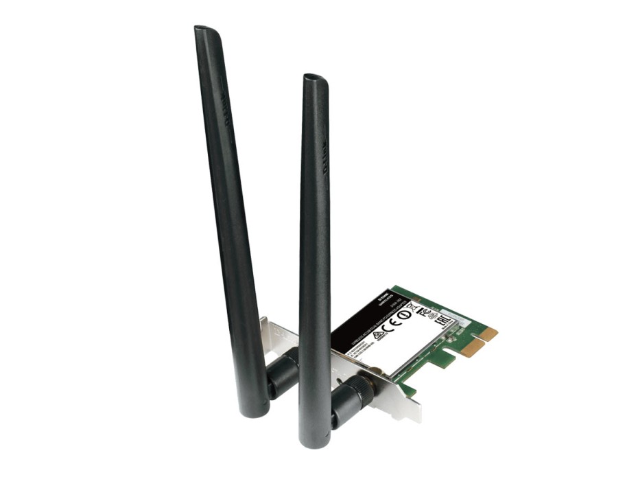 Adaptador Inalambrico Pci Express D-link, Ac1200 Doble Banda 300 Mbps (dwa-582)