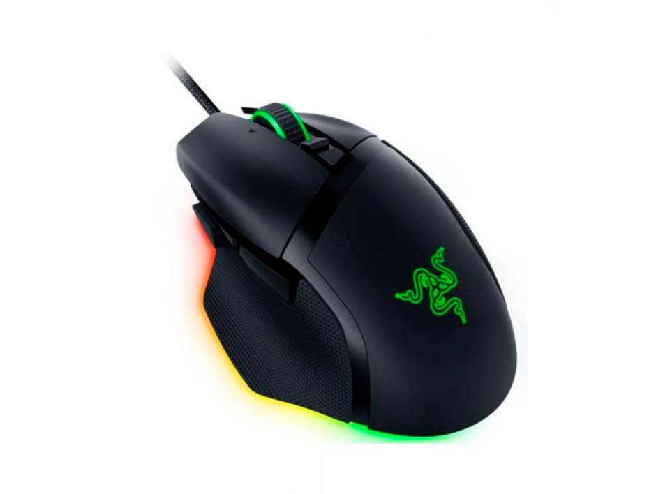 Mouse Razer Basilisk V3 Focus+ Gaming (rz01-04000100-r3u1) Hasta 26.000 Dpi, 11 Botones Programables, Rgb, Negro