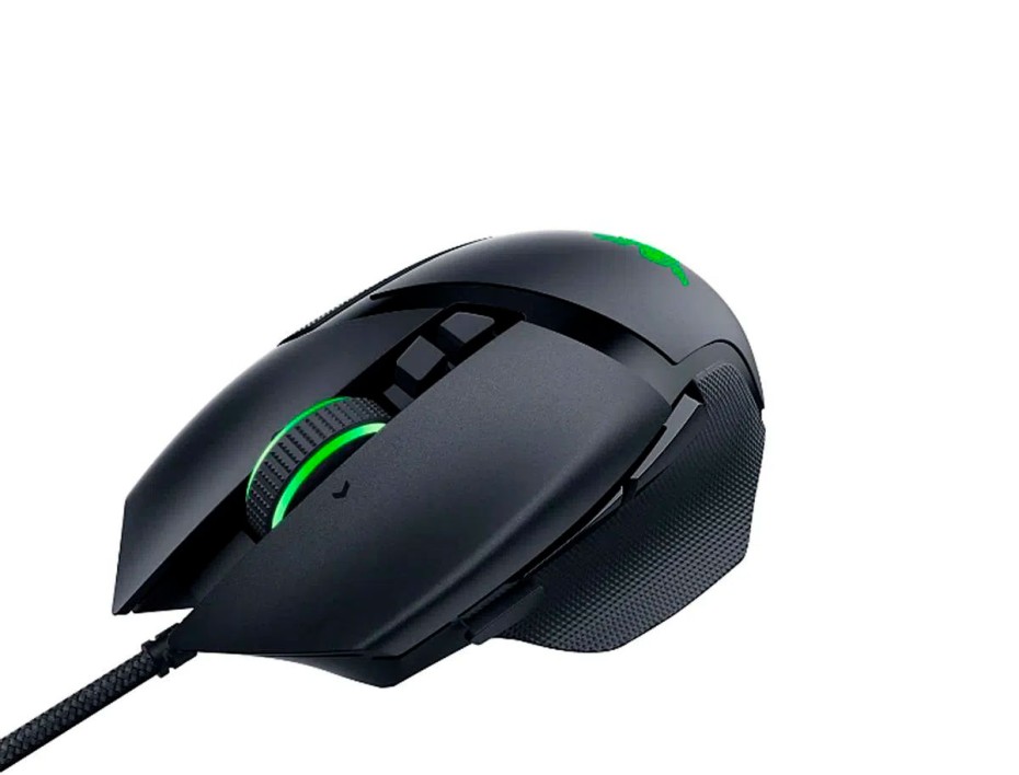 Mouse Razer Basilisk V3 Focus+ Gaming (rz01-04000100-r3u1) Hasta 26.000 Dpi, 11 Botones Programables, Rgb, Negro