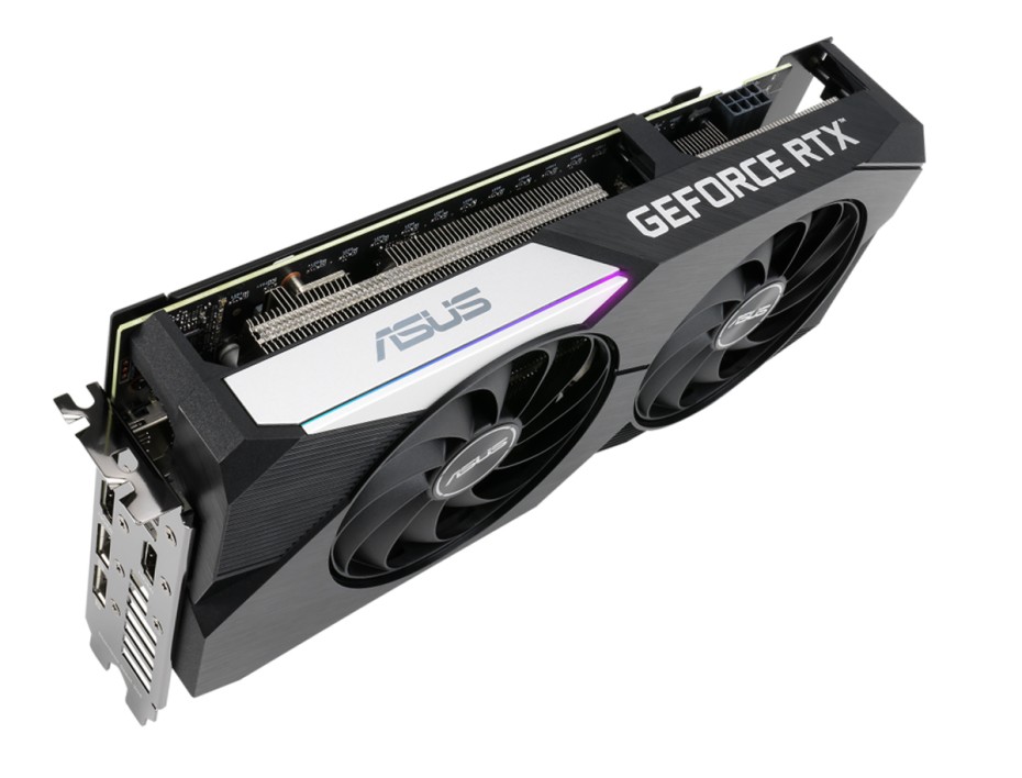 TARJETA DE VIDEO ASUS RTX 3060 TI OC 8GB GDDR6 NVIDIA DUAL 256 BITS (90YV0G1J-MVAA00)