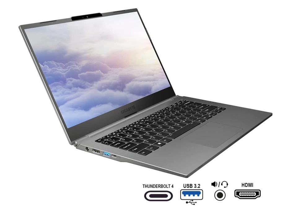 Laptop Gigabyte Core I7-1195g7 U4 Gamer (u4 Ud-70us823sh)  14" Fhd, Ram 16gb, Ssd M.2 512gb, Win10, Es., 11gen.