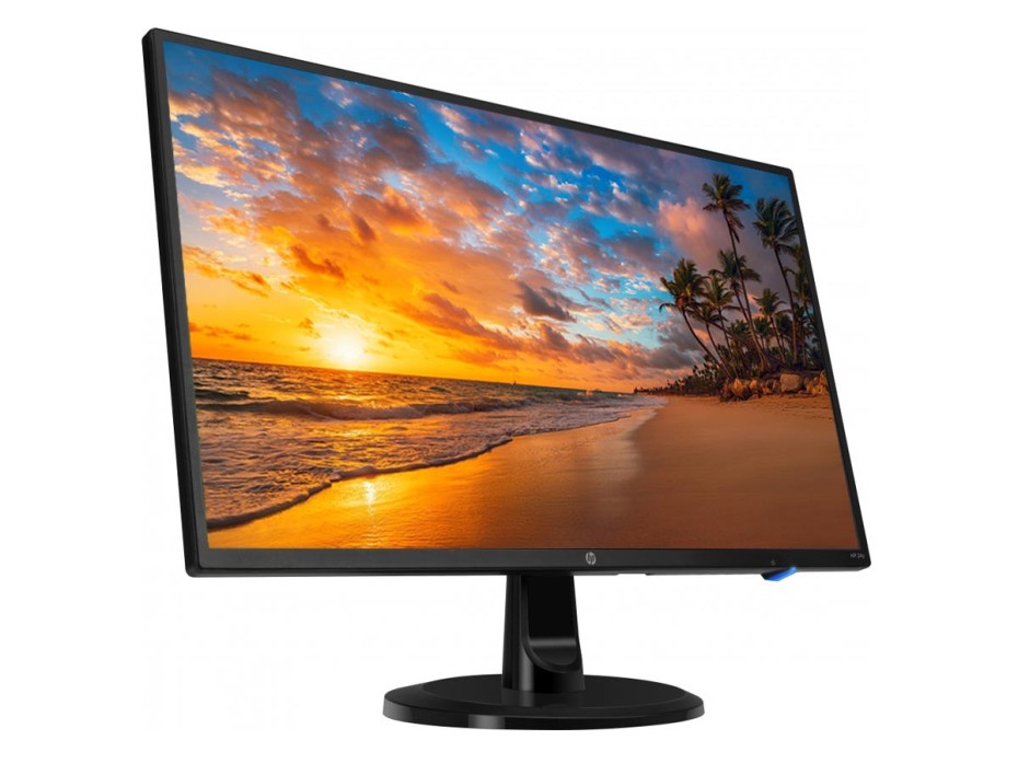 MONITOR HP 23.8 PULGADAS , FULL HD N246V, RESOLUCION 1920 X 1080, PUERTO 1 VGA 1 HDMI 1 DVI, FRECUENCIA 60HZ, 5MS (N246V)