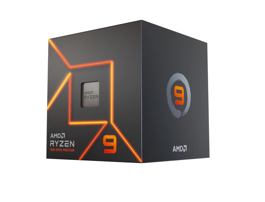 Procesador Amd Ryzen 9 7900 3.7ghz Hasta 5.4 Ghz 64mb (100-100000590box) Am5, 8 Nucleos, C/ Grafica Radeon