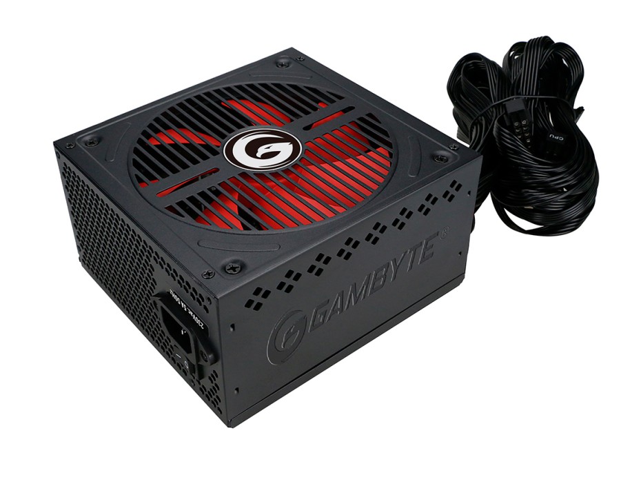 Fuente De Poder Gambyte 600w B600w (gi-b600w-n) Atx, No Modular, Negro