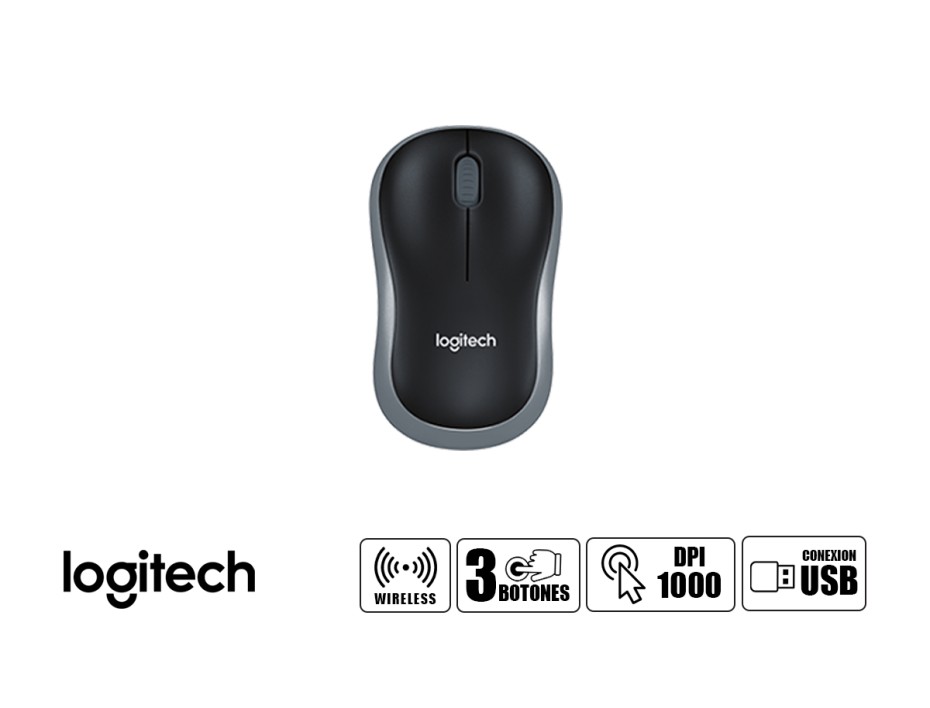 Combo 2 En Uno Logitech Inalambrico Mk270 (920-004432) Teclado, Mouse, 1000 Dpi, Negro