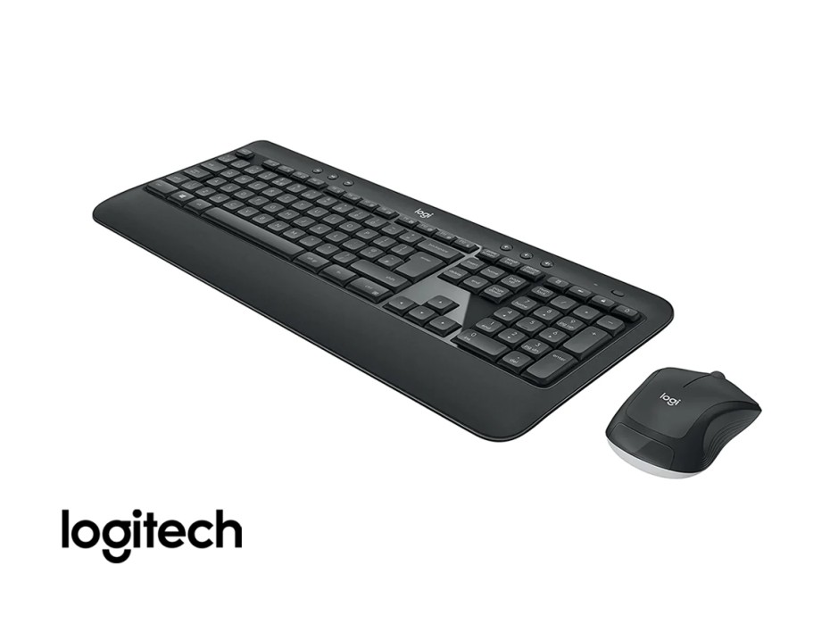 Combo 2 En Uno Logitech Inalambrico Mk540 (920-008673) Teclado, Mouse, Negro