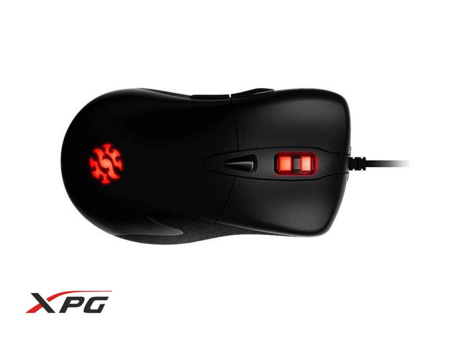 MOUSE XPG INFAREX M20 GAMING, SENSOR HASTA 5000 DPI, ILUMINACION RGB, CON 4 BOTONES, CONEXION USB, COLOR NEGRO (INFAREX M20)