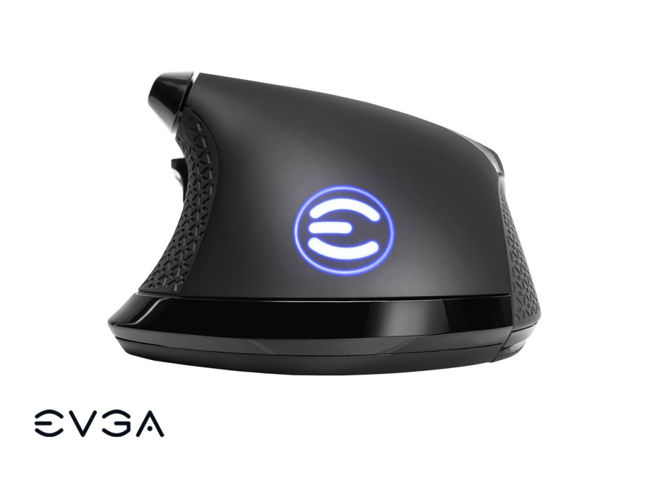 Mouse Evga X17 Gaming (903-w1-17bk-kr) Hasta 16.000 Dpi, 10 Botones, Rgb, Negro