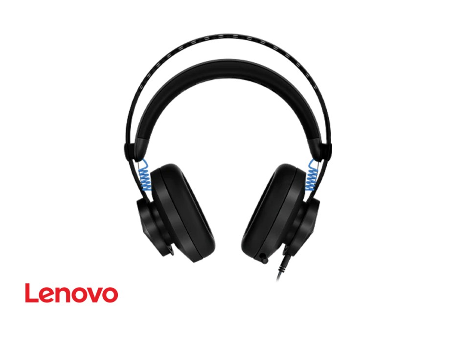 Auricular Lenovo Legion H300 Gaming (gxd0t69863) Con Microfono, Interfaz Usb, C/ Negro