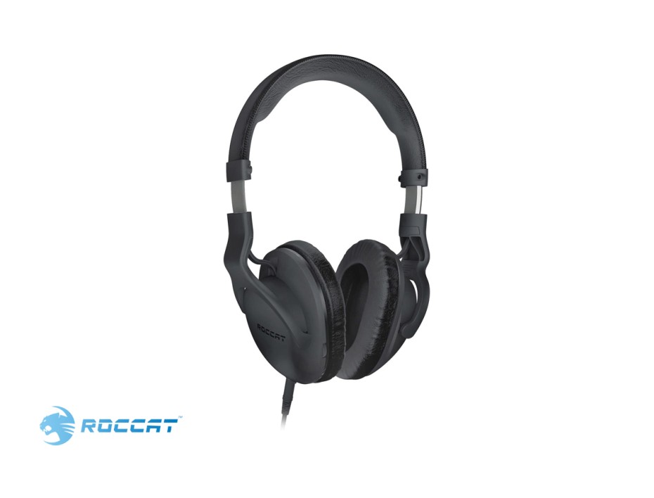 Auricular Roccat Cross Gaming (roc-14-510) Con Microfono, Interfaz Jack 3.5 Mm, Negro