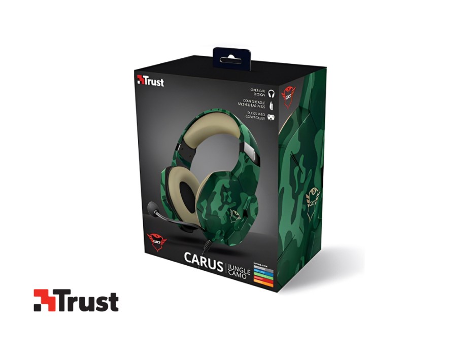 Auricular Trust Gxt322c Carus Gaming (8713439214604) Con Microfono