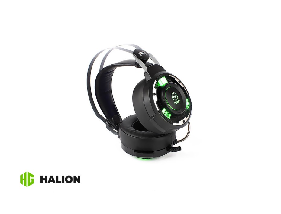 Auricular Halion Ha-z25 (ha-z25) Con Microfono, Negro C/ Plomo