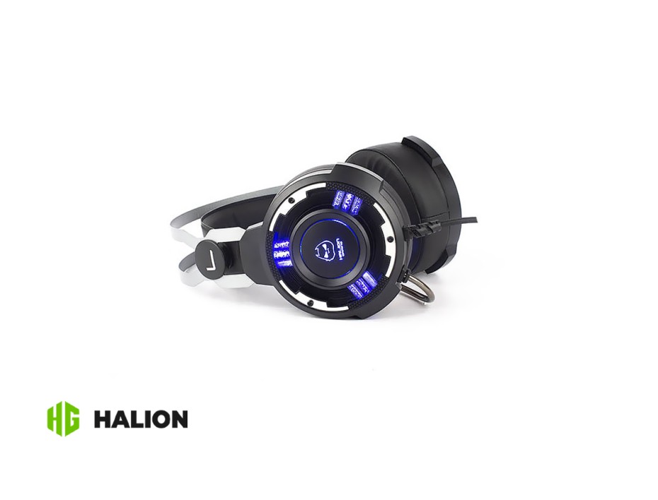 Auricular Halion Ha-z25 (ha-z25) Con Microfono, Negro C/ Plomo