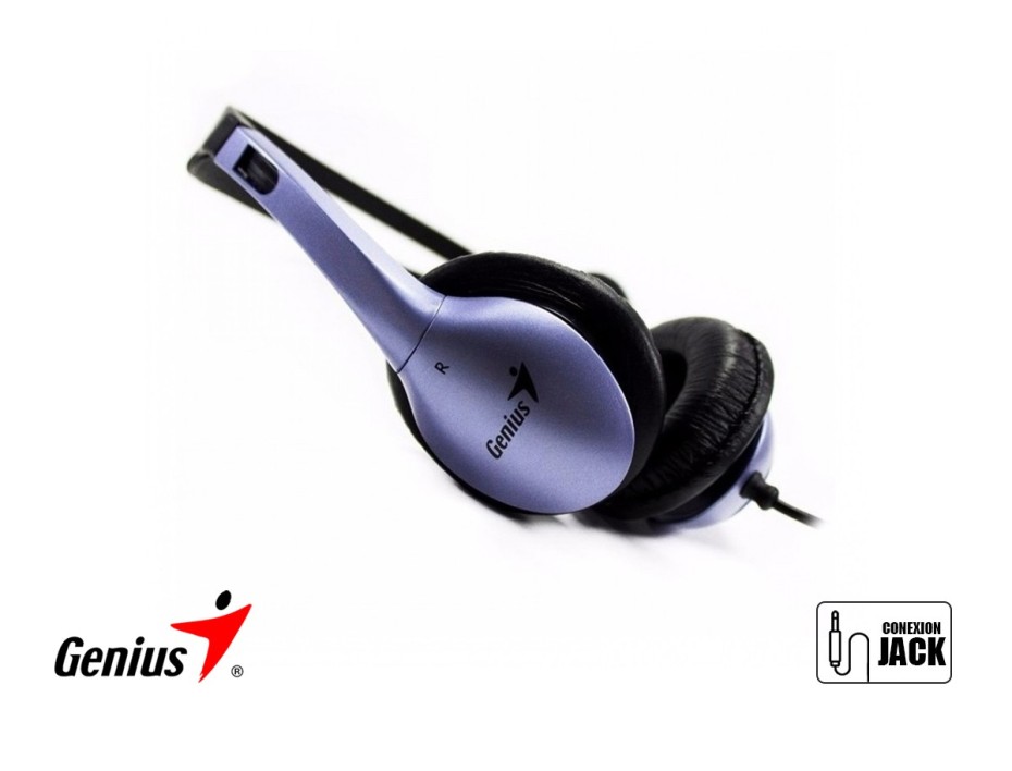 Auricular Genius Hs-04s (31710156101) Con Microfono, Violeta