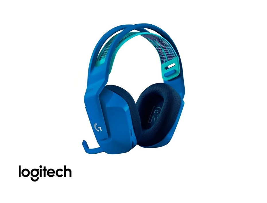 Auricular Inalambrico Logitech Lightspeed Rgb G733 Gaming (981-000942) Con Microfono, Azul