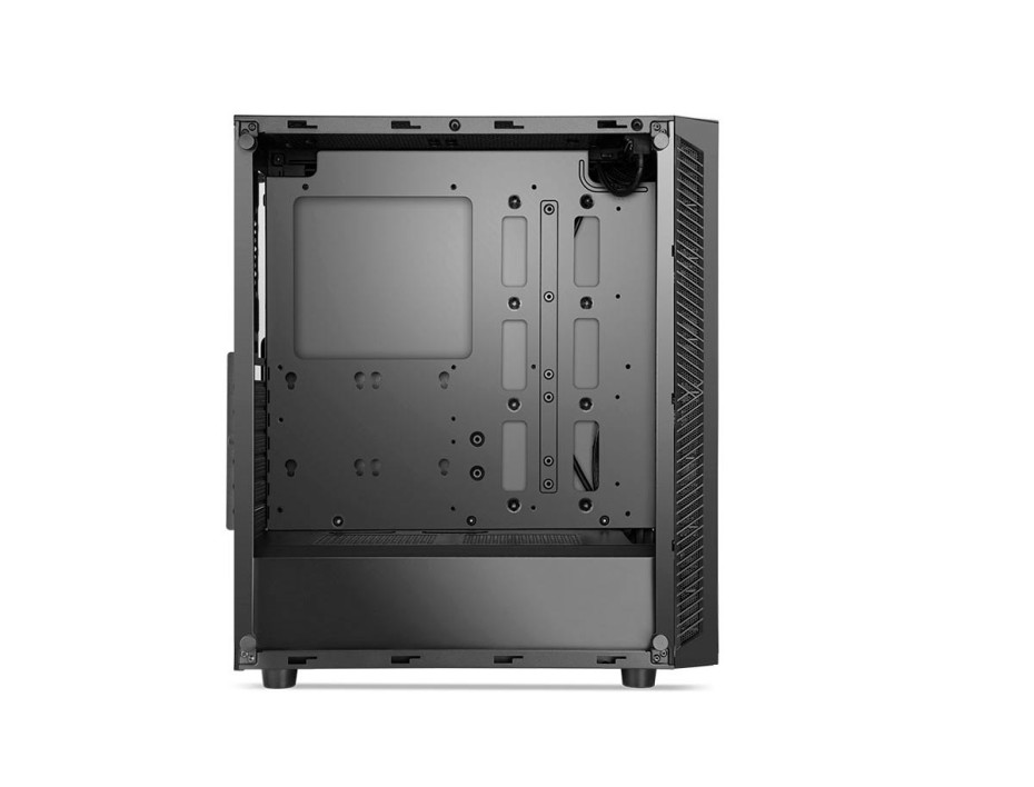 Case Gambyte Inmortal Fuente 650w (cf-inmortal) Panel De Vidrio, 4 Ventiladores, Led Argb, Negro