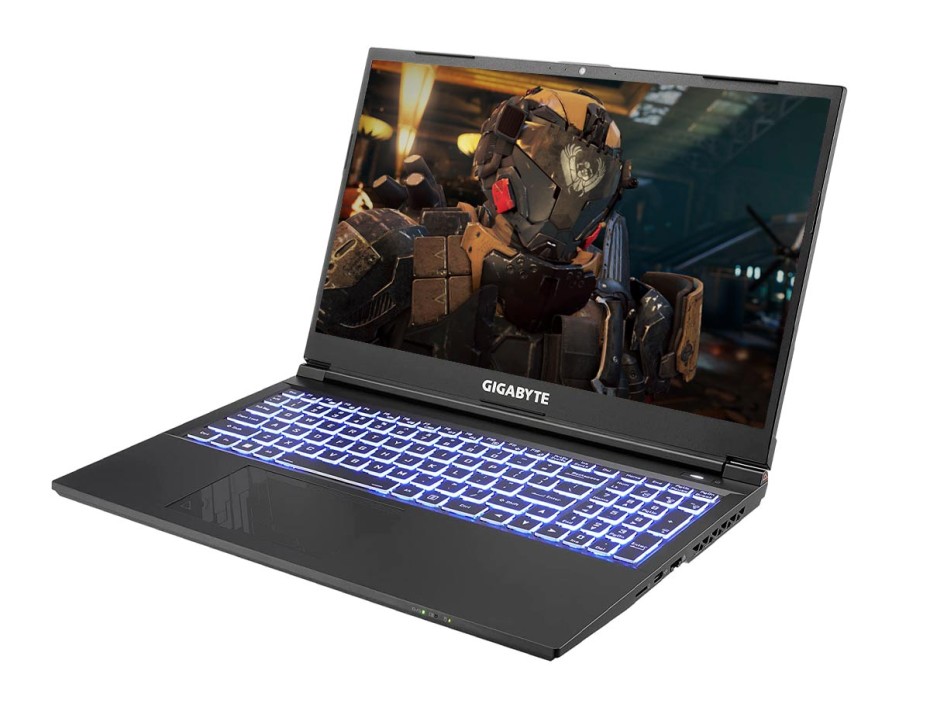 LAPTOP GIGABYTE CORE I5 12500H, G5 KE, GAMINIG 15.6" FHD IPS 144HZ, RAM 16GB, DISCO SSD M.2 500GB, VIDEO 3060 6GB NVIDIA, FREE (G5 KE-52LA213SD)