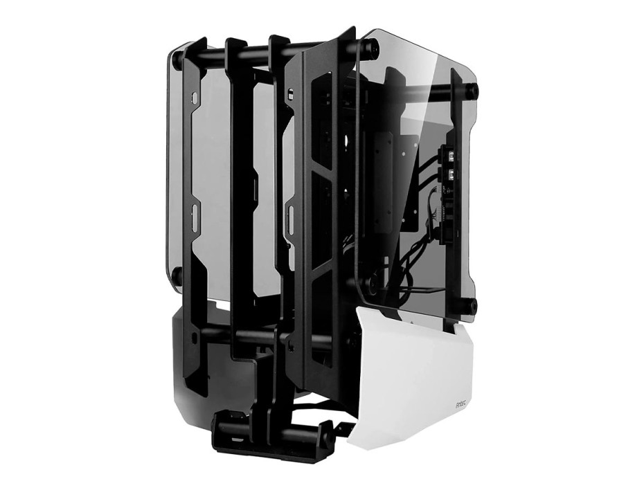 Case Antec Striker Gaming S/fuente (0-761345-80032-7) Paneles De Vidrio, Blanco Con Negro