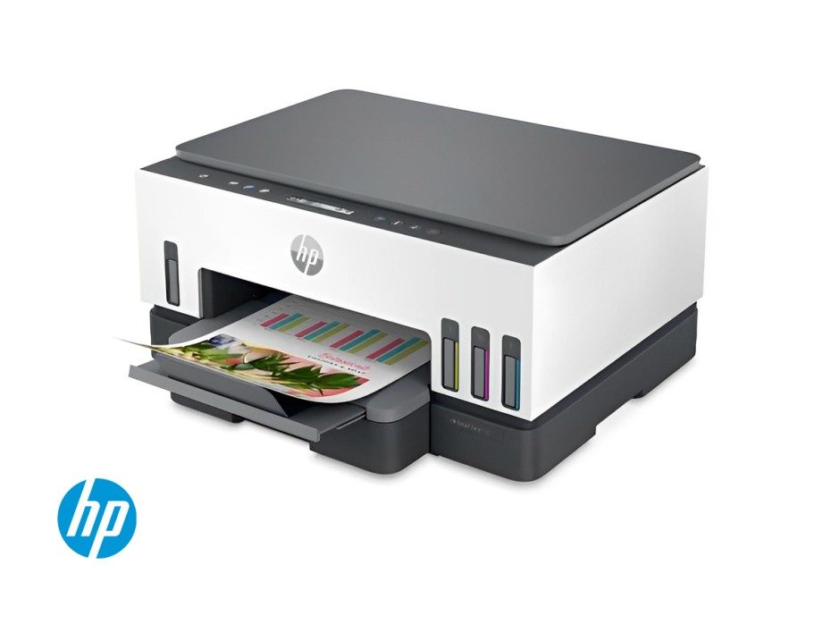 Impresora Hp Multifuncional Smart Tank 720, C/ Tanque Copia Mprime Scanner Wifi (6uu46a#aky)