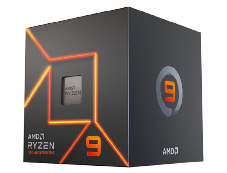 Procesador Amd Ryzen 9 7900 3.7ghz Hasta 5.4 Ghz 64mb (100-100000590box) Am5, 8 Nucleos, C/ Grafica Radeon