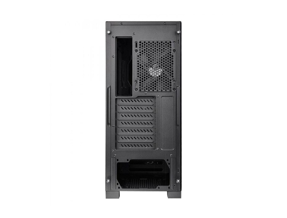 Case Thermaltake Versa T35 Tg Fuente 600w (ca-3r7-60m1wu-00) Paneles De Vidrio, 1 Ventilador, Led Rgb, Negro