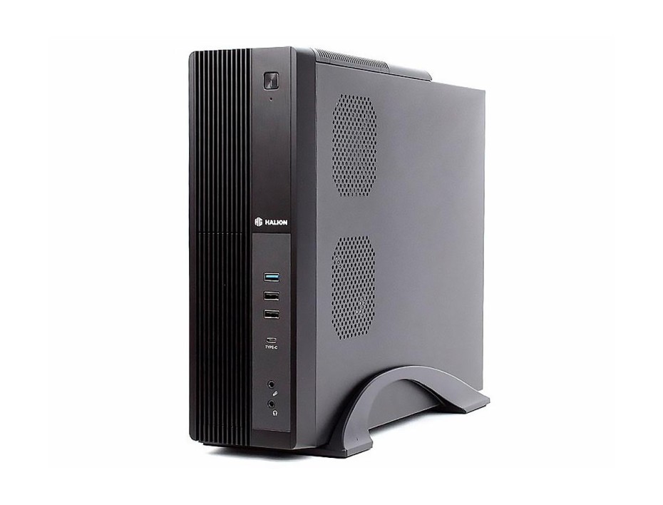 Case Mini Halion Slim Supra S616 Fuente 350w (s616 Pro) 1 Ventilador, Negro