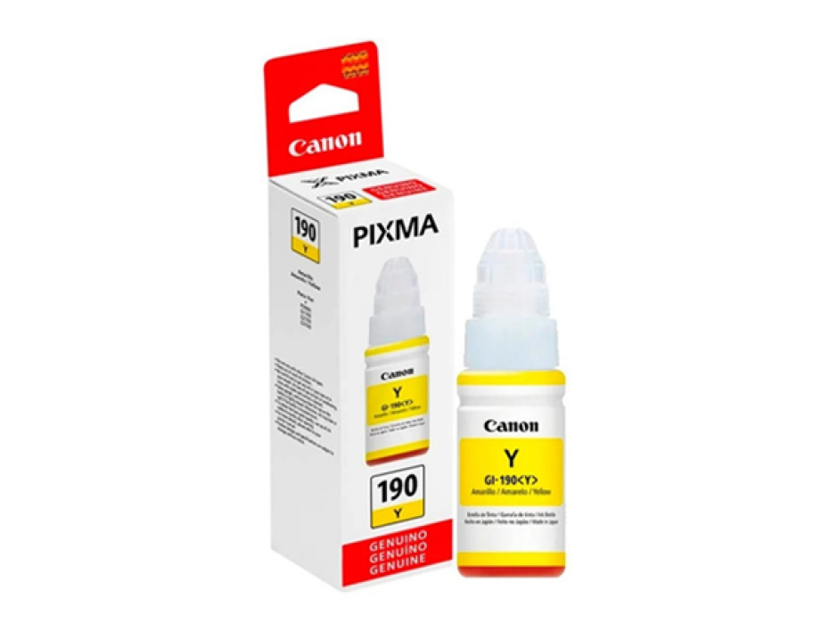 Tinta Compatible Canon Quadcolor Amarillo Qc-524, Para Equipos Canon Serie G (qc-524)