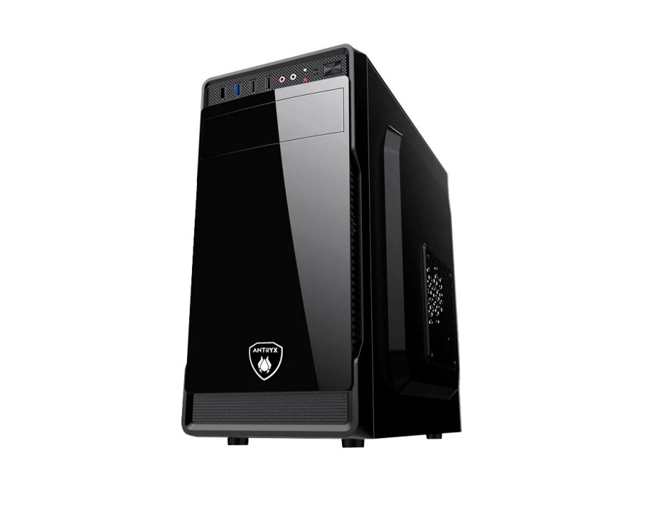 Case Antryx Elegant 530m Fuente 350w (ac-e530m-350cp) 1 Ventilador, Negro