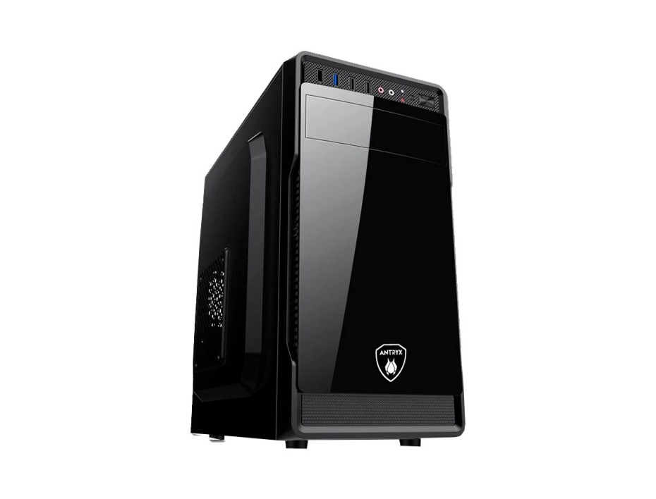 Case Antryx Elegant 530m Fuente 350w (ac-e530m-350cp) 1 Ventilador, Negro