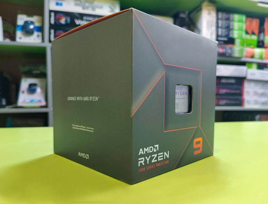 Procesador Amd Ryzen 9 7900 3.7ghz Hasta 5.4 Ghz 64mb (100-100000590box) Am5, 8 Nucleos, C/ Grafica Radeon