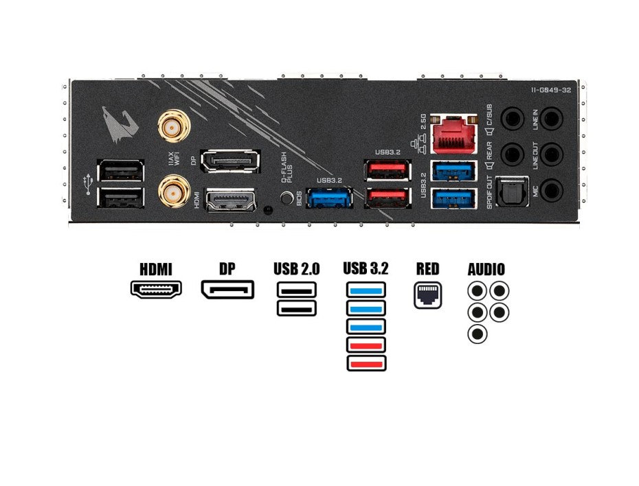 Placa Madre Gigabyte B550 Aorus Elite Ax V2 (b550 Aorus Elite Ax V) Socket Am4, Ram Ddr4 Buss 4733oc Mhz, Rgb, Wifi 6