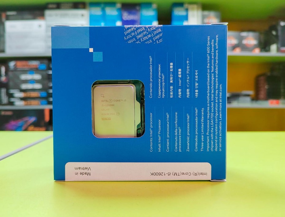 Procesador Intel Core I5 12600k 3.7ghz Hasta 4.9ghz 20mb (bx8071512600k) Lga 1700, 10 Nucleos, C/ Grafica Uhd 770, S/cooler