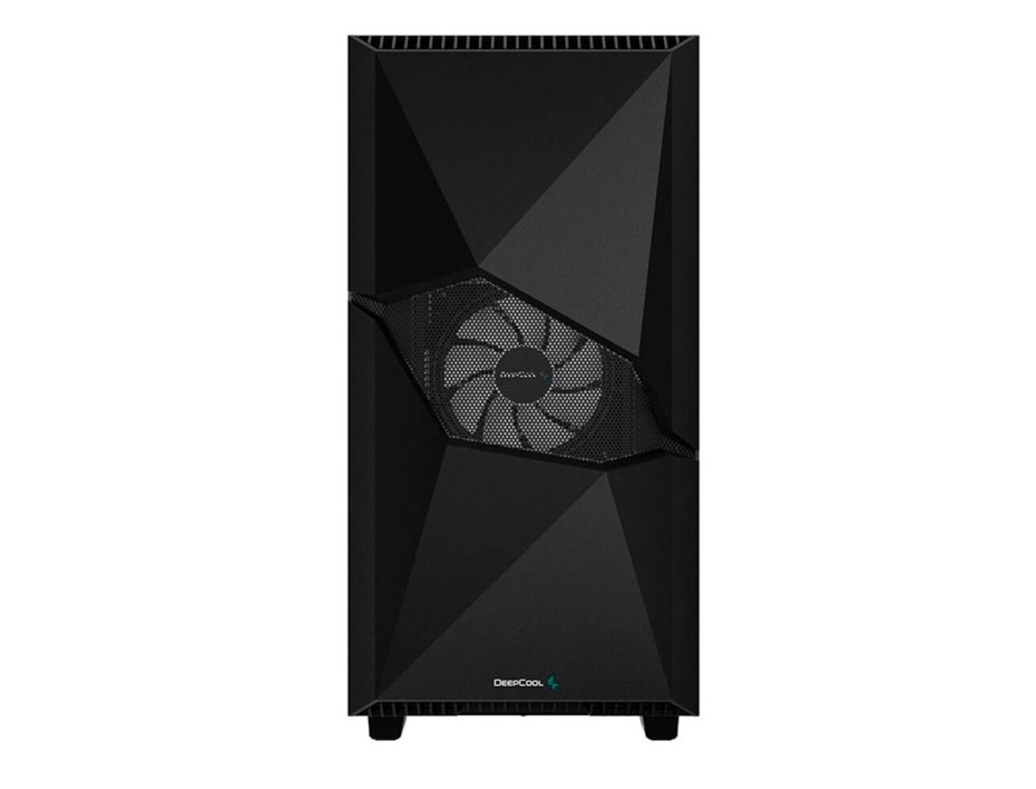 Case Deepcool Gaming Cyclops S/fuente (r-bkaae1-c-1) Panel De Vidrio, 1 Ventilador, Led Argb, Negro