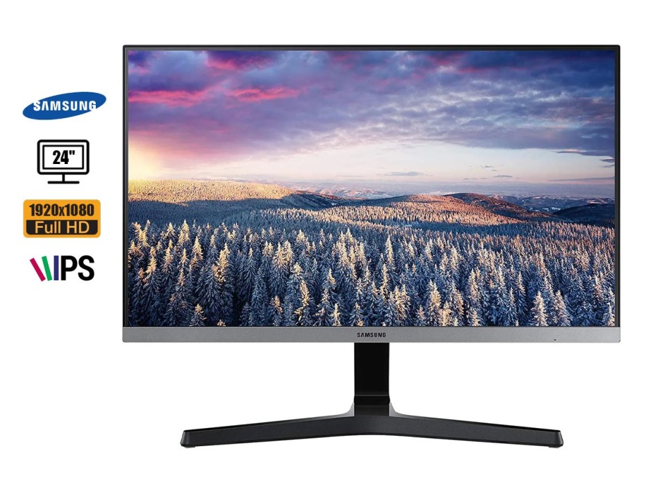 MONITOR SAMSUNG 24 PULGADAS S24R35AFH, IPS, RESOLUCION 1920 X 1080, PUERTO 1 VGA 1 HDMI, FRECUENCIA 75HZ, 5MS (LS24R35AFHNXZA)