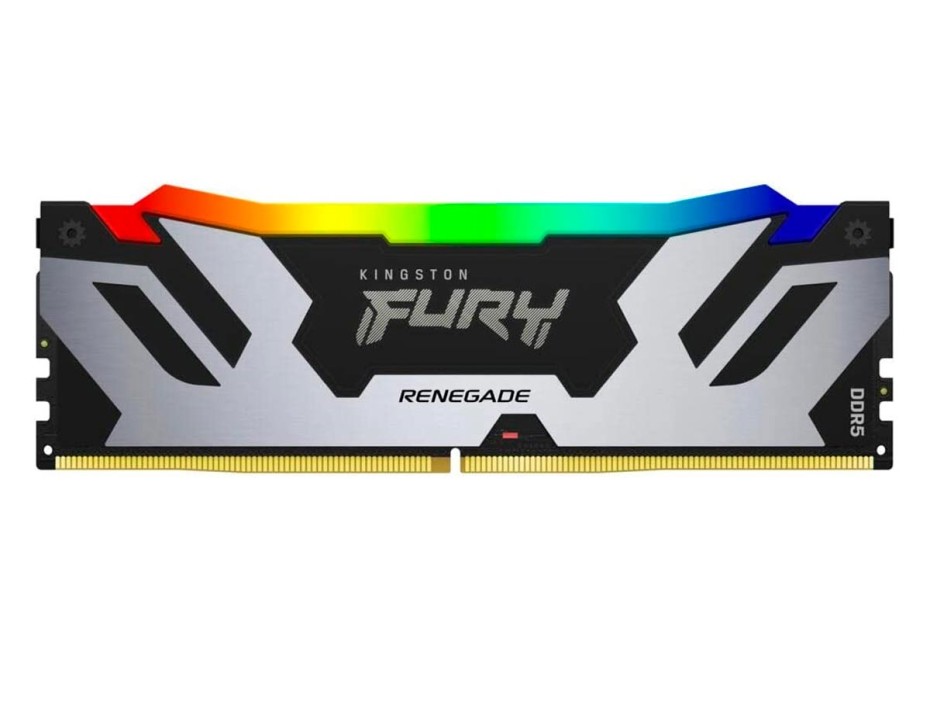 Memoria Ram Kingston Fury Ddr5 16gb Renegade (kf564c32rsa-16) 6400 Mt/s, Negro, Rgb