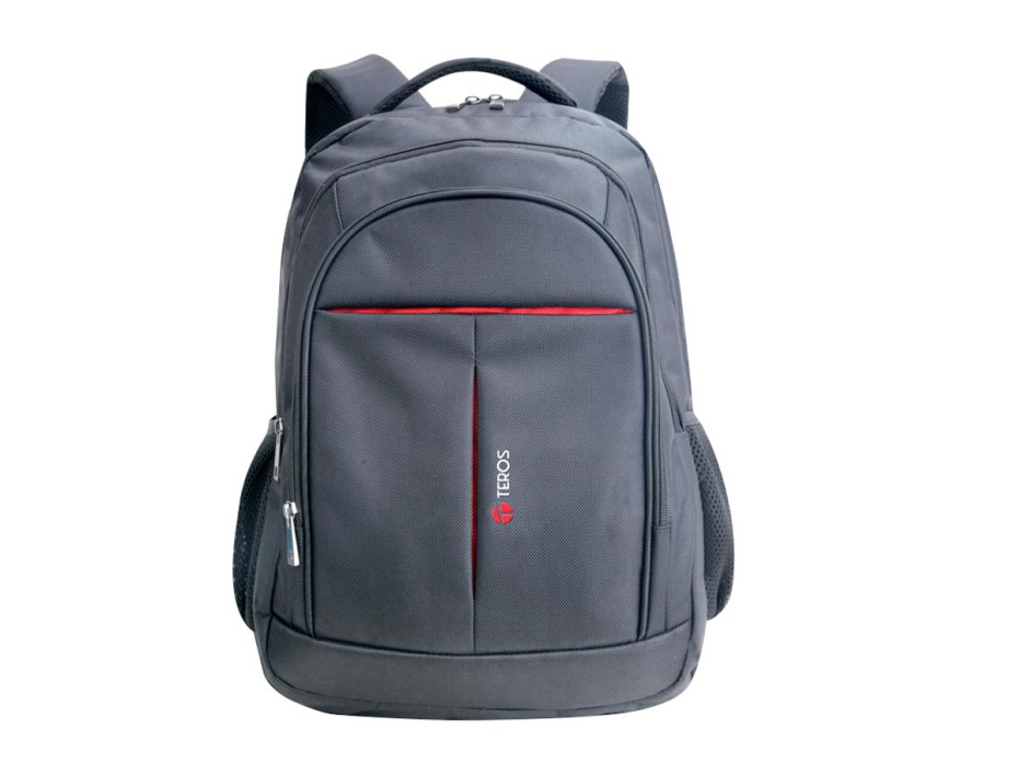 Mochila Teros ( Te-ids18560 ) Negro C/ Gris | P/ 15.6"