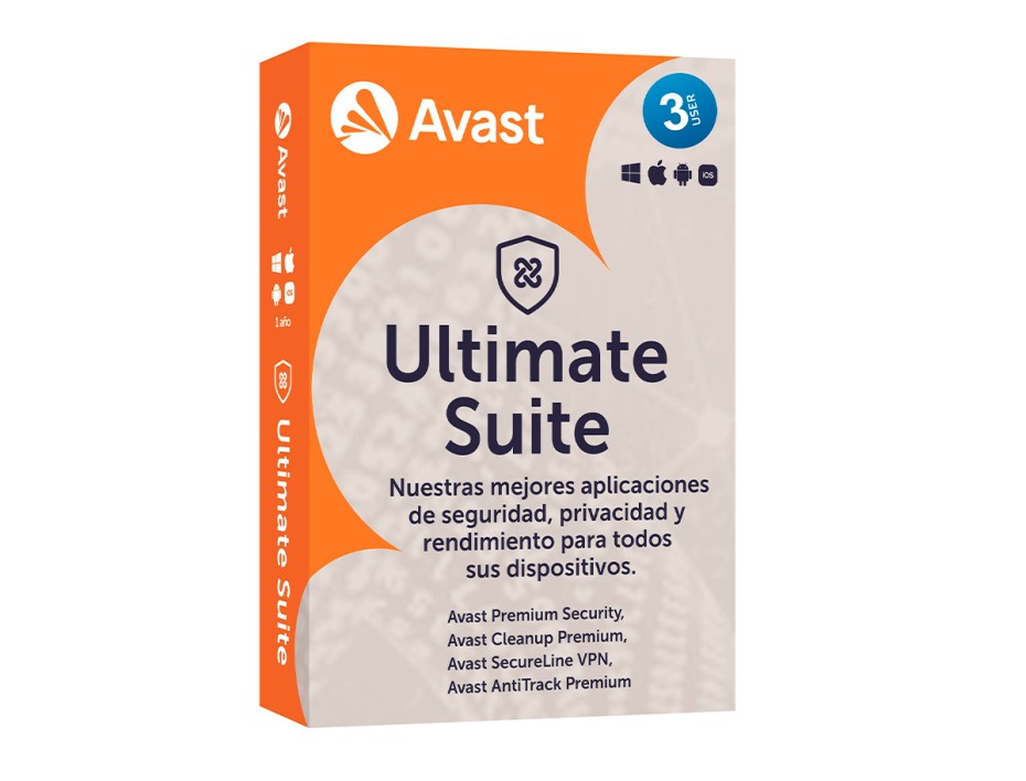 Antivirus Avast Ultimate Suite ( 5377793 ) 3pc | 12 Meses