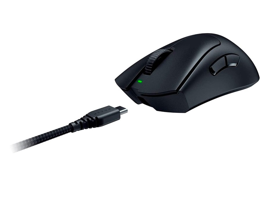 Mouse Inalambrico Razer Deathadder V3 Focus Pro (rz01-04630100-r3u1) Hasta 30.000 Dpi, Negro