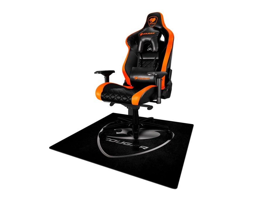 Alfonbra Para Silla Gamer Cougar Command - Gaming Color Negro (3mcomfmb.0001)