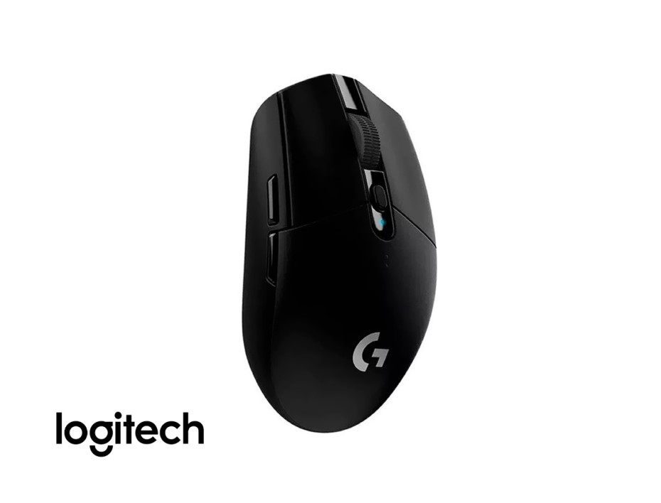 Mouse Inalambrico Logitech G305 Lightspeed Gaming (910-005281) Hasta 12.000 Dpi, 6 Botones, Receptor Usb, Negro