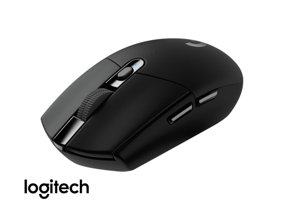 Mouse Inalambrico Logitech G305 Lightspeed Gaming (910-005281) Hasta 12.000 Dpi, 6 Botones, Receptor Usb, Negro