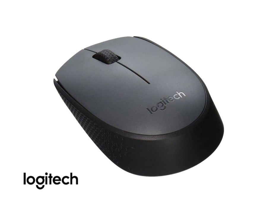 Mouse Inalambrico Logitech M170 (910-004940) Hasta 1000 Dpi, Receptor Usb, 3 Botones, Negro