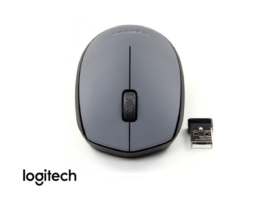 Mouse Inalambrico Logitech M170 (910-004940) Hasta 1000 Dpi, Receptor Usb, 3 Botones, Negro