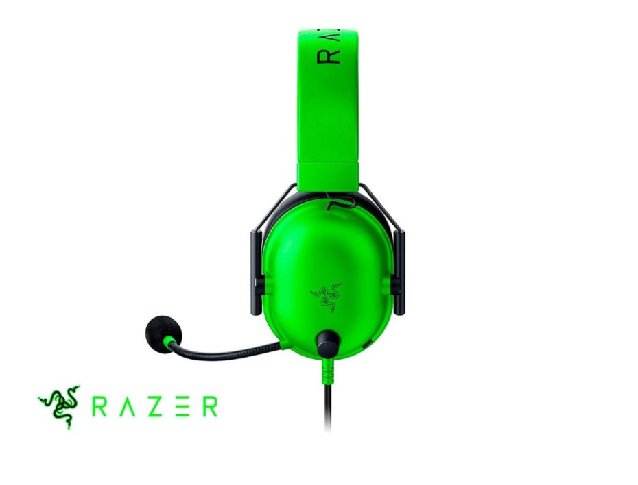 Auricular Razer Blackshark V2 X Gaming (rz04-03240600-r3u1) Con Microfono, Interfaz Jack 3.5 Mm, Verde